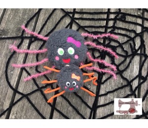 ITH Stickdatei - Mr. & Mrs. Spinne